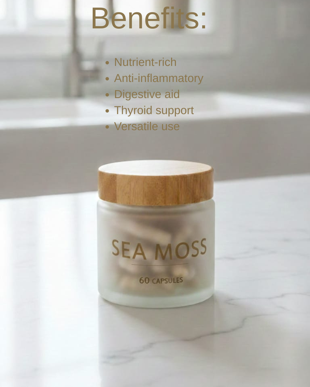 Irish Sea Moss 60 capsules - 900mg